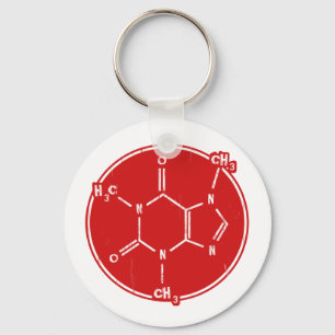 Chaveiro C-C-Cafeína