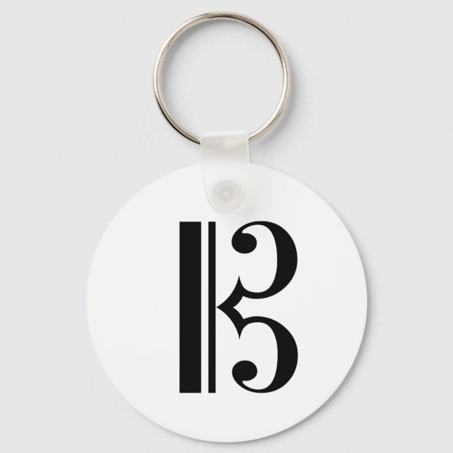 Chaveiro C-Clef (Frente)