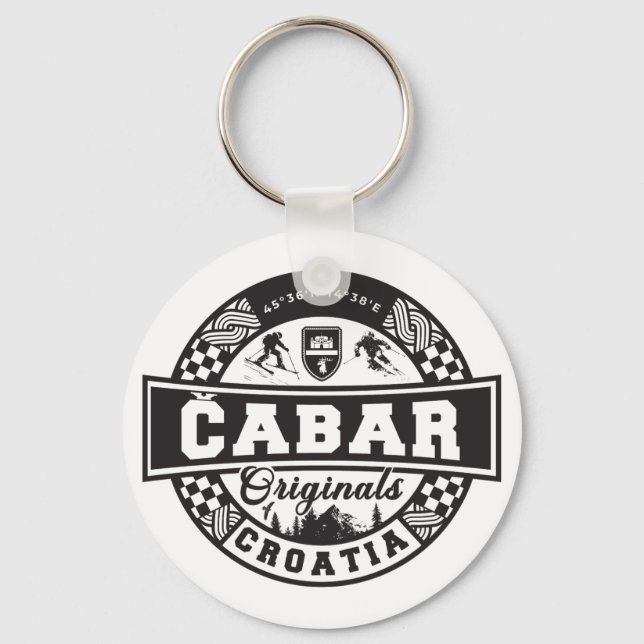 Chaveiro Čabar Originals (Frente)