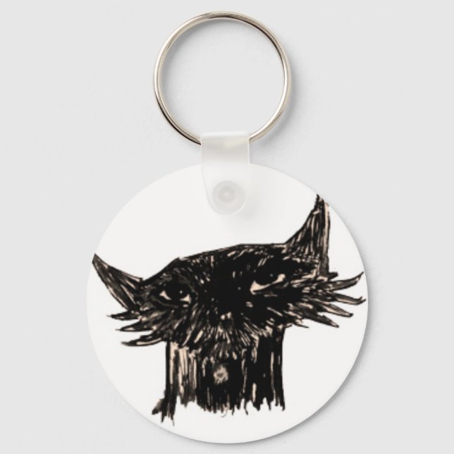 Chaveiro Cabeça de Cartoon Marley Fish (Frente)