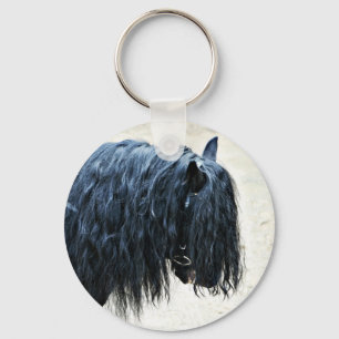 Chaveiro Cabeça de Cavalo Preto