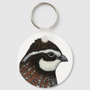 Chaveiro Cabeça de Codorna Bobwhite