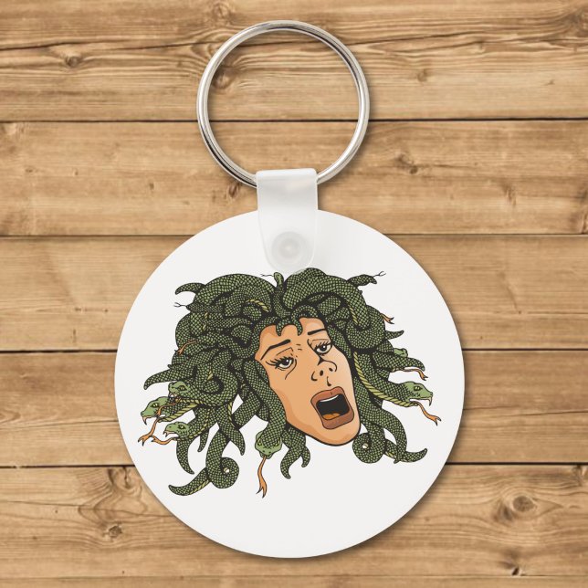 Chaveiro Cabeça de Medusa (Criador carregado)