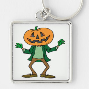 CHAVEIRO CABEÇA DE PUMPKIN DE HALLOWEEN