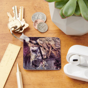 Chaveiro Cabeça de um Cavalo por Giovanni Boldini, Arte Ant