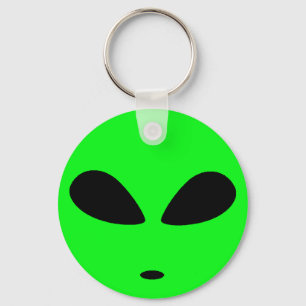 CHAVEIRO CABEÇA ESTRANGEIRA VERDE