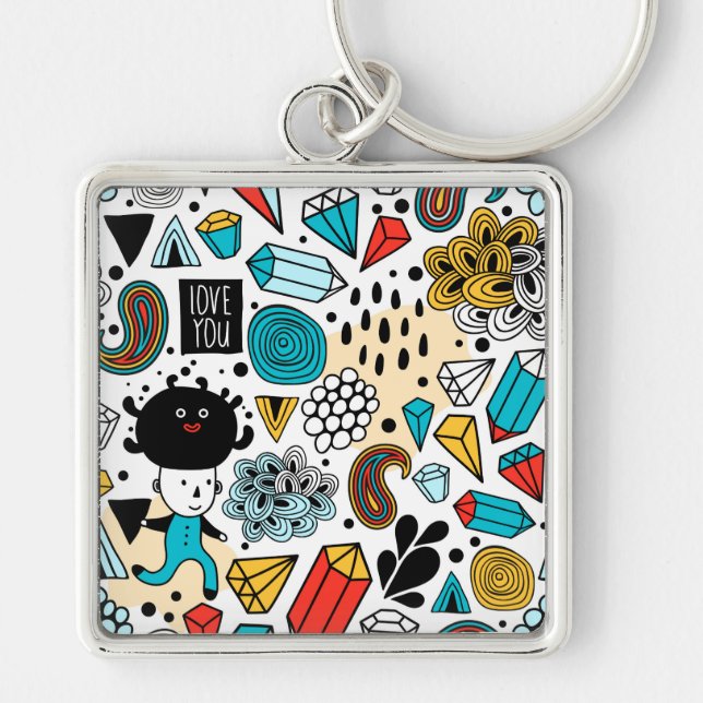 Chaveiro Cabeça louca (Frente)