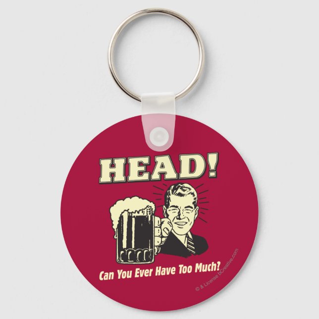 Chaveiro Cabeça: Você Pode Ter Muito? (Frente)