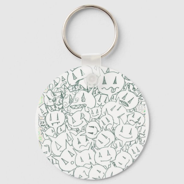 Chaveiro Cabeças Percentuais (Frente)