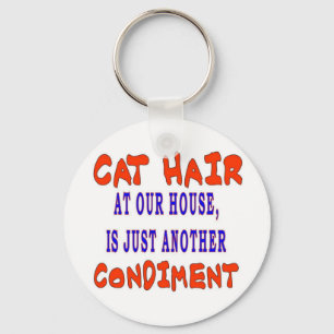 CHAVEIRO CABELO DE GATO NA NOSSA CASA