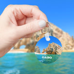 Chaveiro Cabo San Lucas Mexico Praia A Arca<br><div class="desc">Esta design foi criada através da arte digital. Pode ser personalizada na área fornecida pela alteração da foto e/ou do texto. Ou pode ser personalizado escolhendo o clique para personalizar outra opção e excluir ou alterar a cor do plano de fundo, adicionar texto, alterar a cor ou o estilo do...</div>