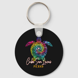 Chaveiro Cabo San Lucas Tie Dye Sea Turtle Matando Família