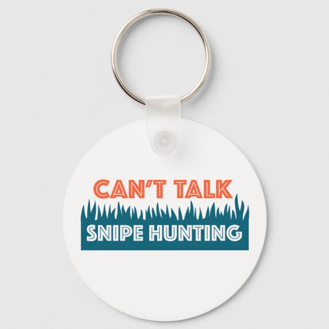 Chaveiro Caça ao Snipe (Frente)