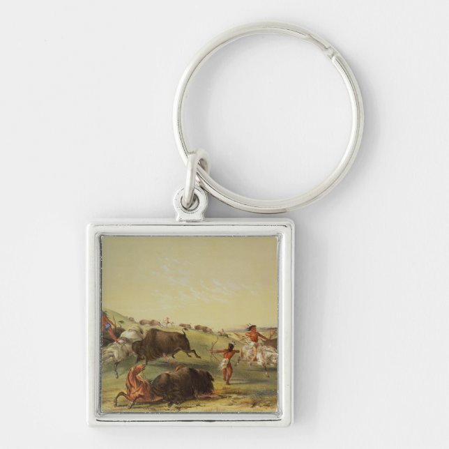 Chaveiro Caça do búfalo (Frente)