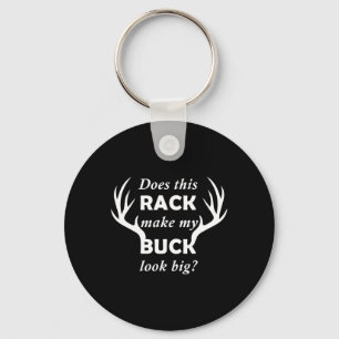 Chaveiro Caça engraçada ao veado caçador rack grande buck 