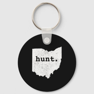 Chaveiro Caça Ohio Bowhunting Estado Presente de Caça ao Ve