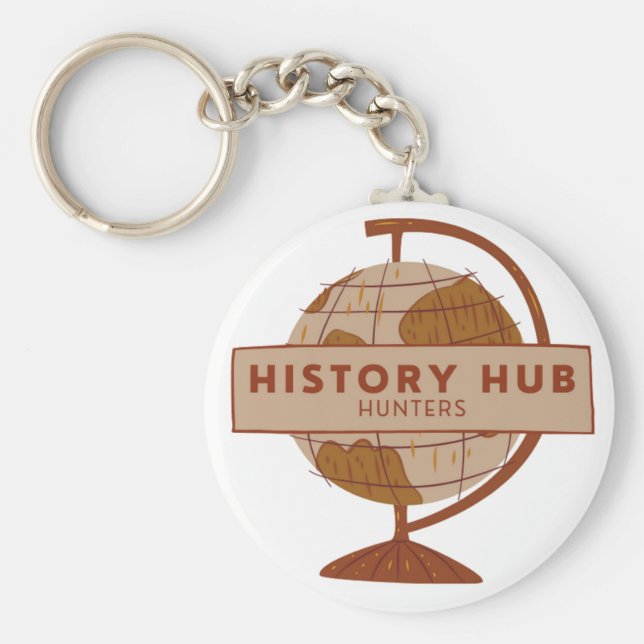 Chaveiro Caçadores de Hub Histórico (Frente)