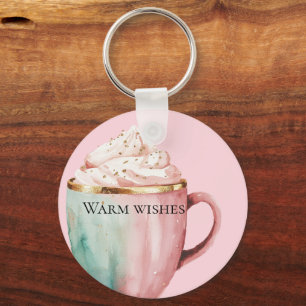 Chaveiro Cacau Dourado Blush Rosa Mint Warm Warm Warm Warm