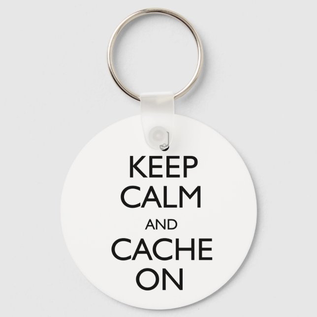 Chaveiro Cache ativado (Frente)