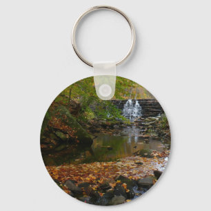 Chaveiro Cachoeira de Outono e Riacho Pensilvânia Natureza