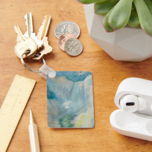 Chaveiro Cachoeira em Yellowstone por Twachtman, Arte Antig