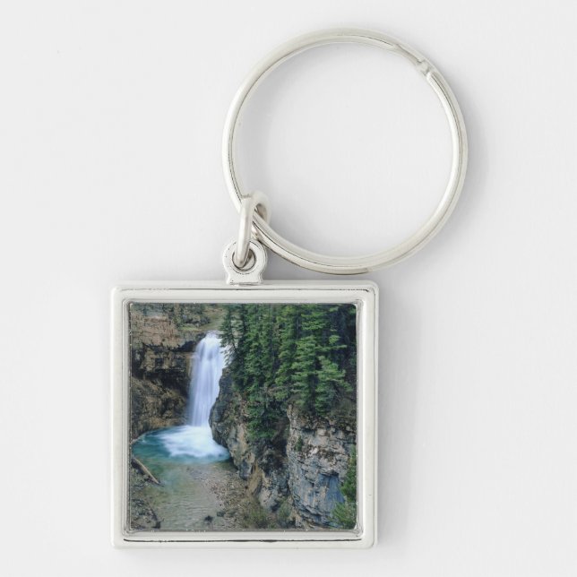 Chaveiro Cachoeira no Falls Creek em Lewis e Clark (Frente)