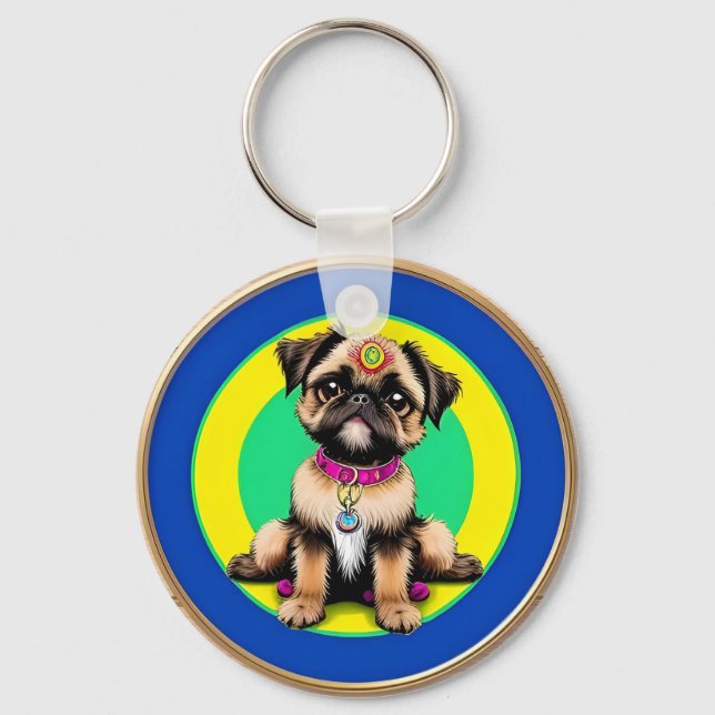 Chaveiro Cachorro Adorável (Frente)