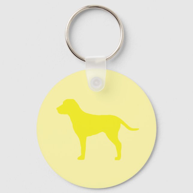 Chaveiro Cachorro Amarelo (Frente)