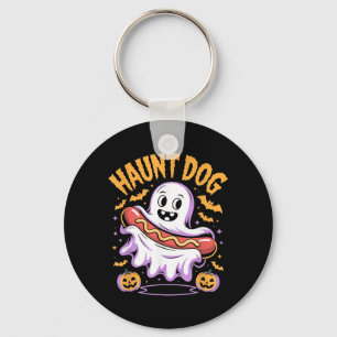 Chaveiro Cachorro Assombrado Fantasma Engraçado Hotdog Hall