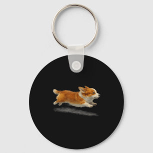 Chaveiro Cachorro correndo fofo meme de arte engraçada de c
