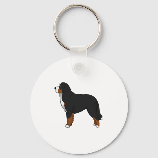 Chaveiro Cachorro da Montanha Bernese (Frente)