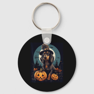 Chaveiro Cachorro Dachshund Halloween