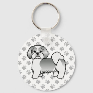 Chaveiro Cachorro De Cartografia Bonito De Lhasa Apso, De P