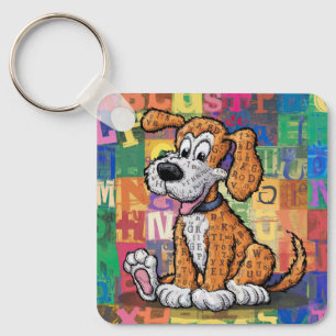 Chaveiro Cachorro de Desenho Animado
