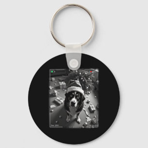 Chaveiro Cachorro de Montanha Bernês de Natal Capturado pel