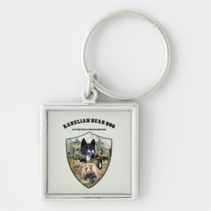 Chaveiro Cachorro de Urso Karelian