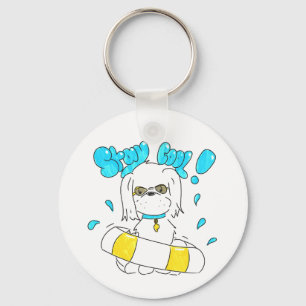 Chaveiro Cachorro de Verão