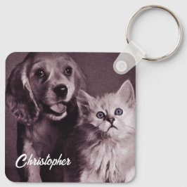 Chaveiro Cachorro e Gato, Procurando Personalizado