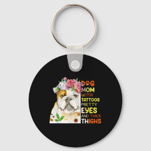 Chaveiro Cachorro Engraçado Tatuou Mãe Roupa Cachorro Mãe C