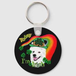 Chaveiro Cachorro Esquimó Americano St Patricks