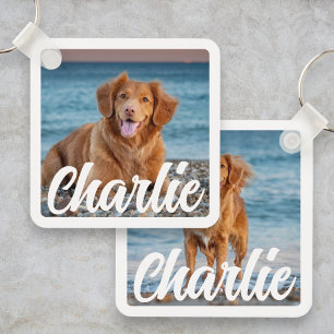 Chaveiro Cachorro Fotográfico Cachorro Personalizado Pet Ke
