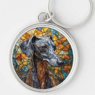 Chaveiro Cachorro Galgo Italiano Design de Cachorro em Mosa