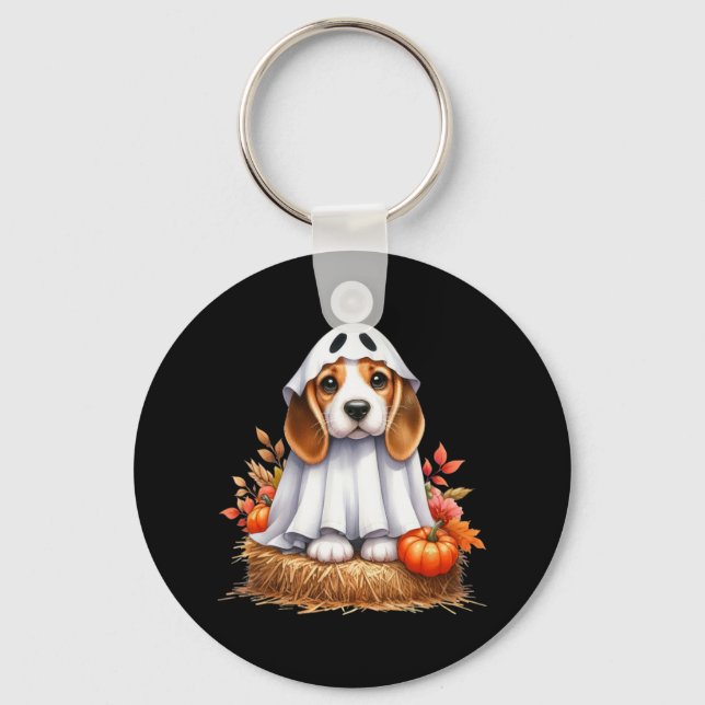 Chaveiro Cachorro Gato-De-Feiticeiro Como Cachorro-Fantasma (Frente)