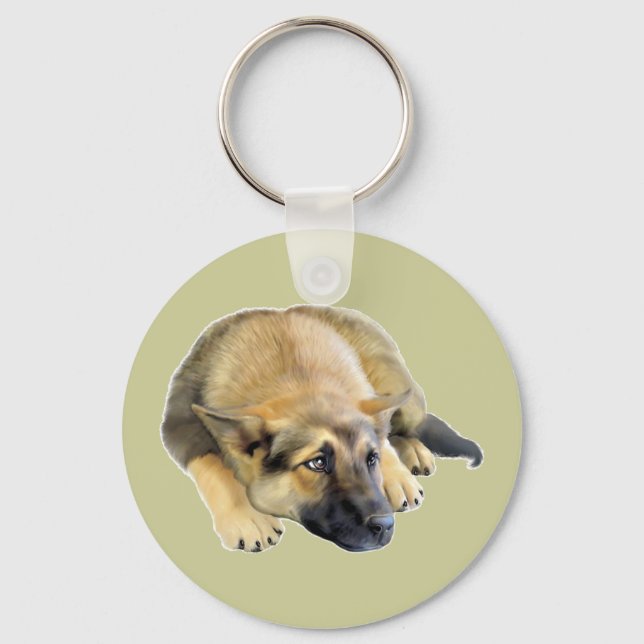 Chaveiro Cachorro german shepherd (Frente)