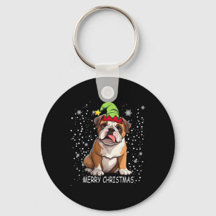 Chaveiro Cachorro-Grande Inglês Árvore de Natal Doce Xmas D