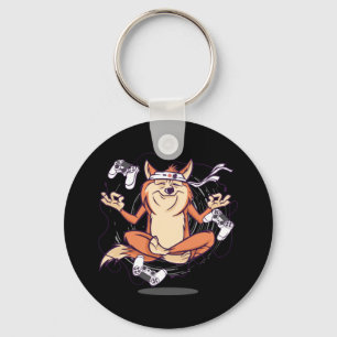 Chaveiro Cachorro Japonês Shiba Inu Jogos