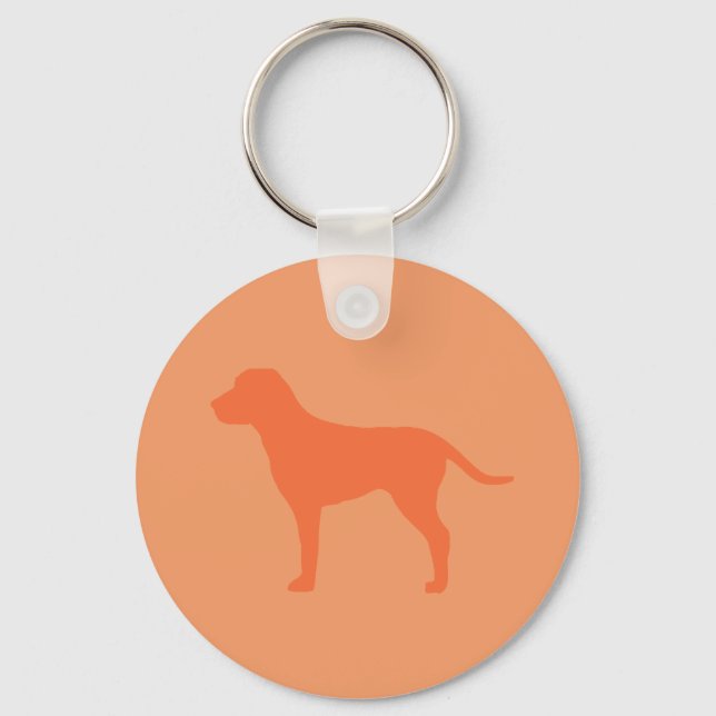 Chaveiro Cachorro Laranja (Frente)
