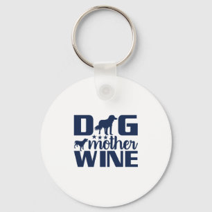 Chaveiro Cachorro Mãe Vinho Cota
