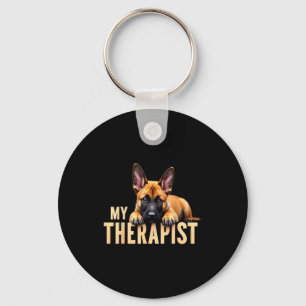 Chaveiro Cachorro Malinois Engraçado Meu Cachorro Pastor Be