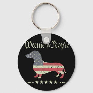 Chaveiro Cachorro Merica dachshund vintage weenie o povo